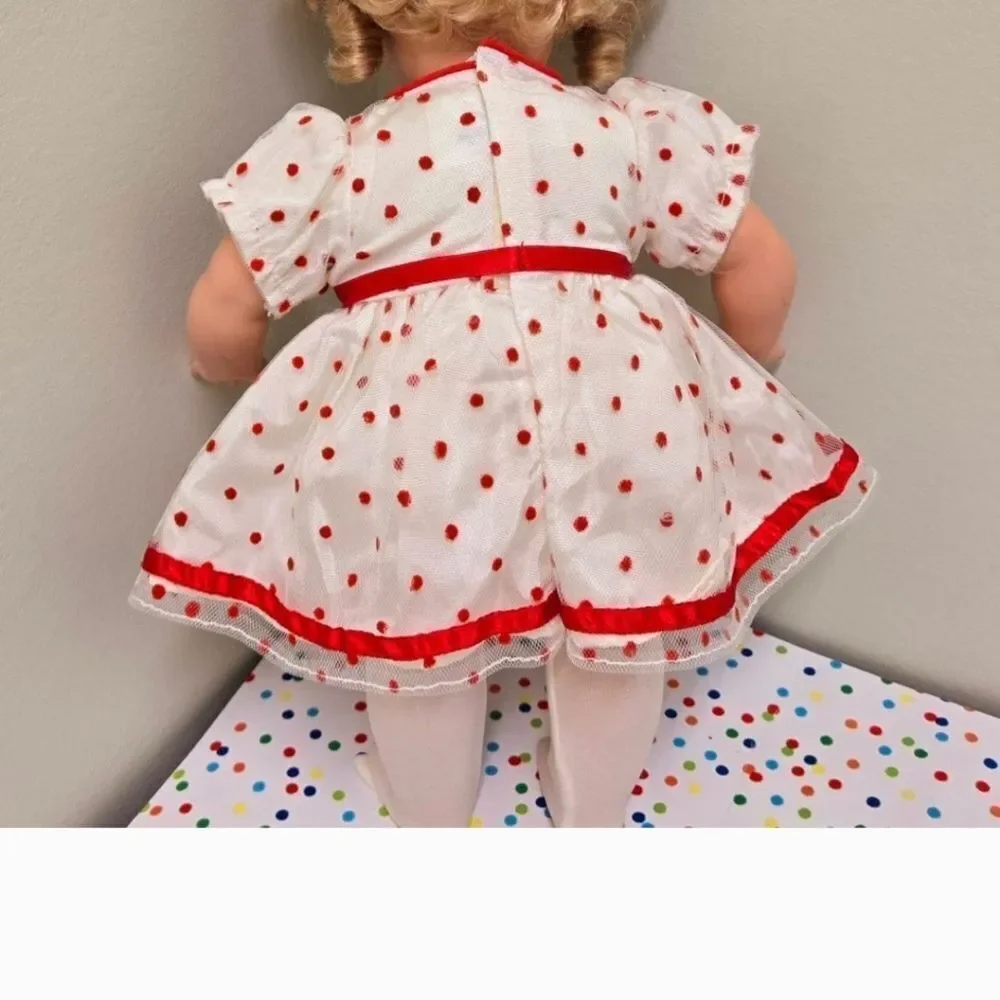 🎄🛍❤️VINTAGE SHINING STAR HORSMAN SHIRLEY TEMPLE DOLL 18 INCHES W/ CERTIFICATE